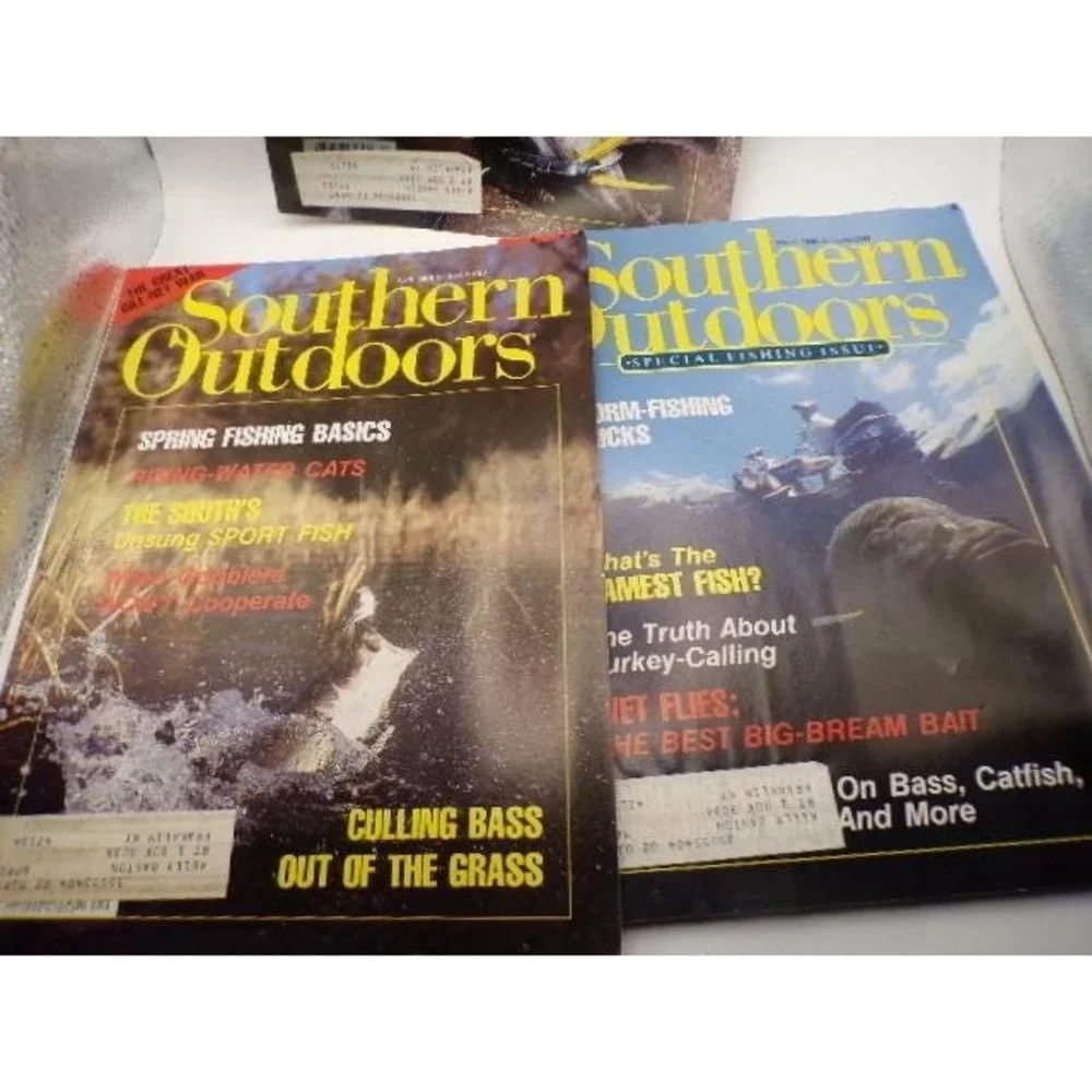Southern Outdoors 1986 Magazine Lot‎ Fishing Hunting Bass Turkey Special Issues